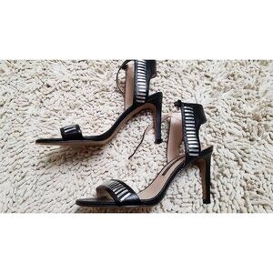 French Connection Linna Black Womens Shoes Sz 9.5 Heels